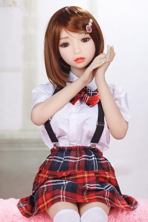 50.4in(128cm) Realistic Cute Teen Student Sex Doll Katie