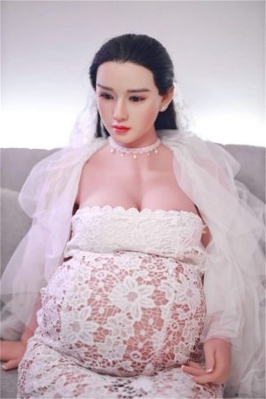 Asian Beautiful Pregnant Sex Doll Debbie 160cm (Silicone Head)