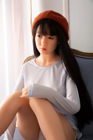 Super Realistic Silicone Cute Teen Sex Doll Della 152cm
