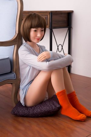 Lifelike Full Size Small Boobs Japanese Student Sex Doll Gayle 152cm