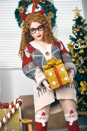 Realistic Lifelike Blonde Female Christmas Sex Doll Daleyza 150cm