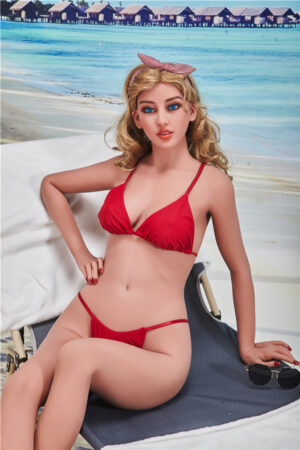 Realistic Lifelike Busty Beautiful Blonde Sex Doll Selah 163cm