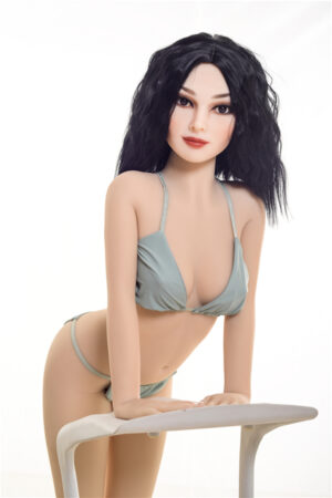 New Life-size Black-haired Sex Doll Remy 155cm