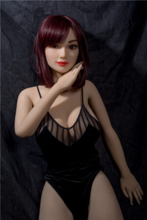 New Real Life Asian Chinese Redhead Sex Doll Justice 157cm