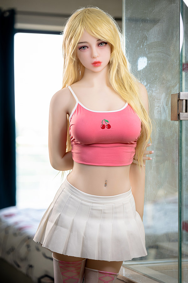 Cute Blonde Sex Doll Mikaela 158cm