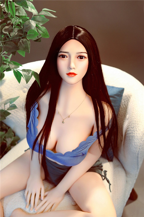 Lifelike Life-Size Asian Electric Buttocks Sex Doll 158cm Aurelia