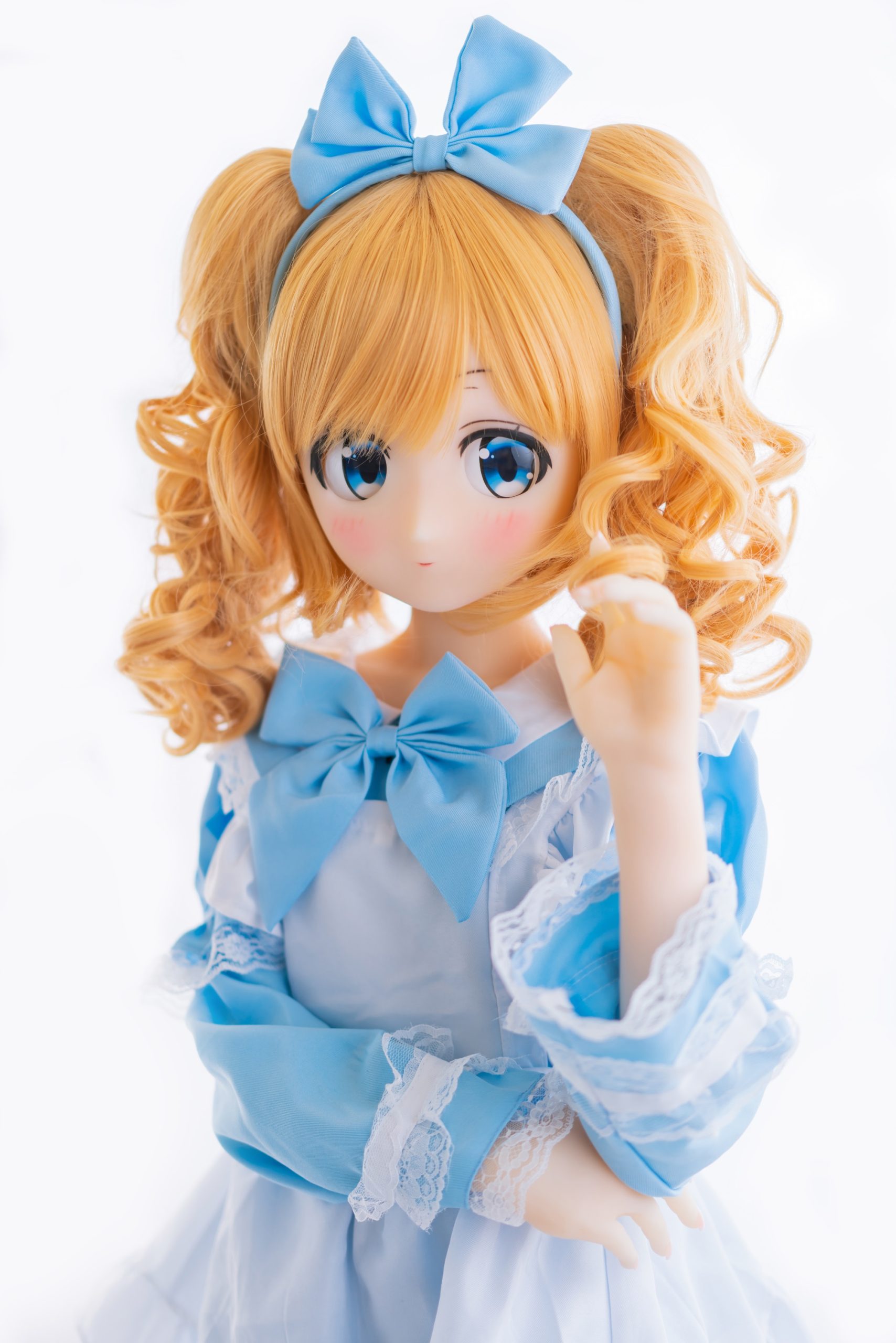 Blonde Hair Loli Anime Manga Sex Doll Elliana 135cm