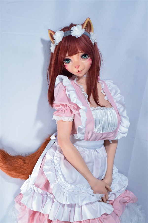 Lifelike Maid Outfit Catwoman Sex Doll Nova 150cm