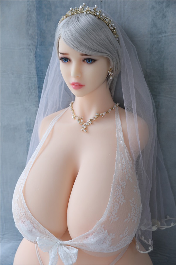 Huge Boobs White Skin Sex Doll Torso Sabrina 85cm