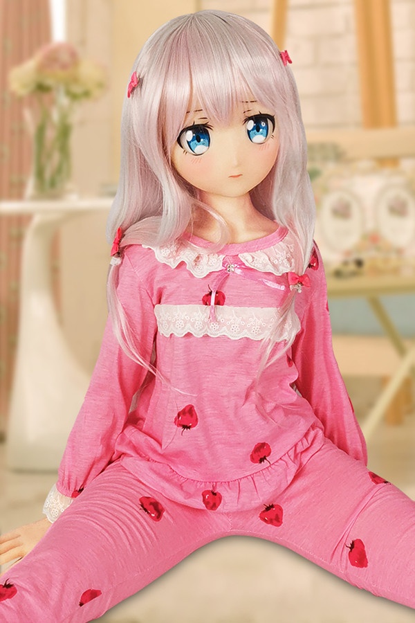 Pretty Cute Flat Chested Anime Sex Doll Izumi Sagiri 135cm