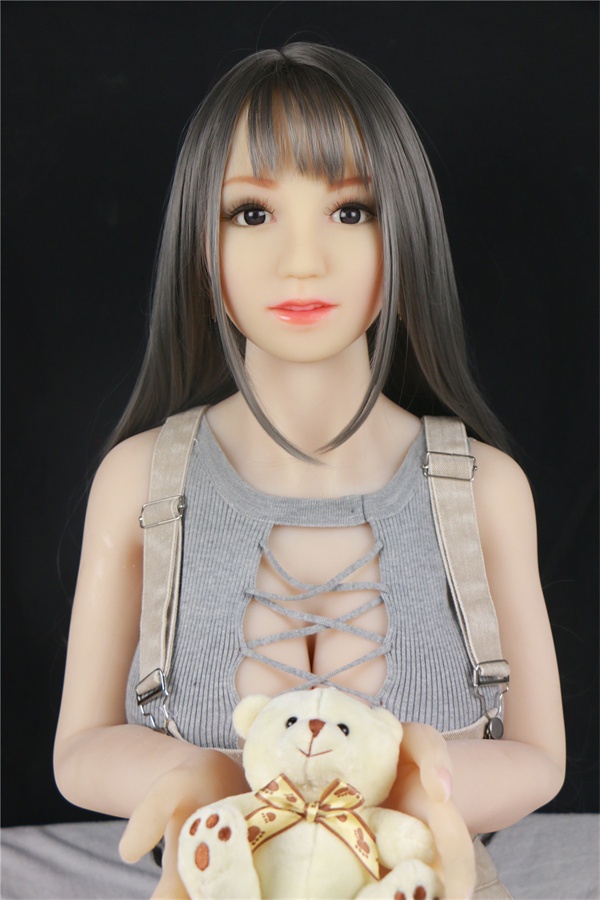 Lifelike Grey Hair Japanese Sex Doll Phoenix 158cm