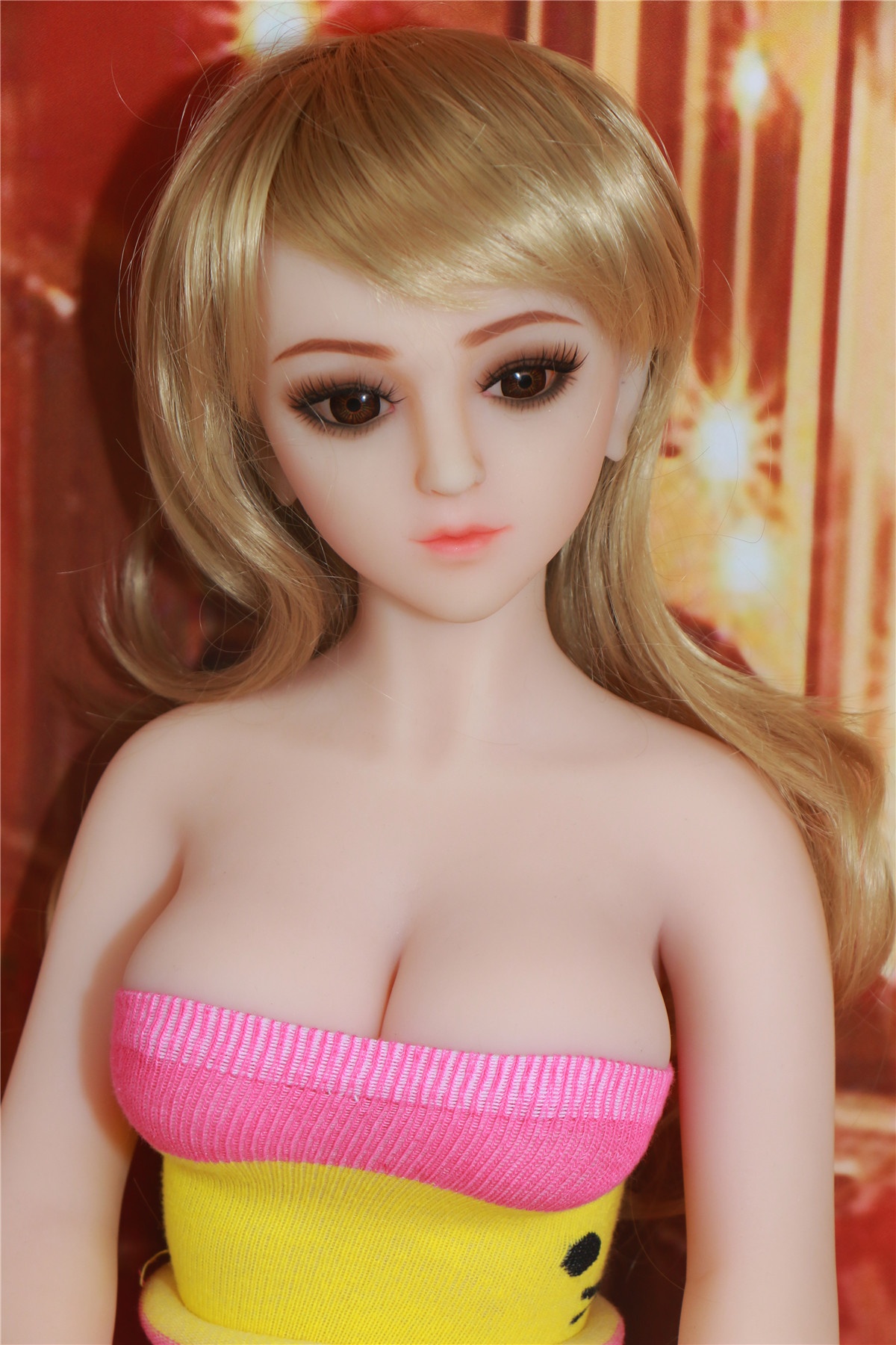Lifelike Blonde Small Sex Doll Sutton 86cm