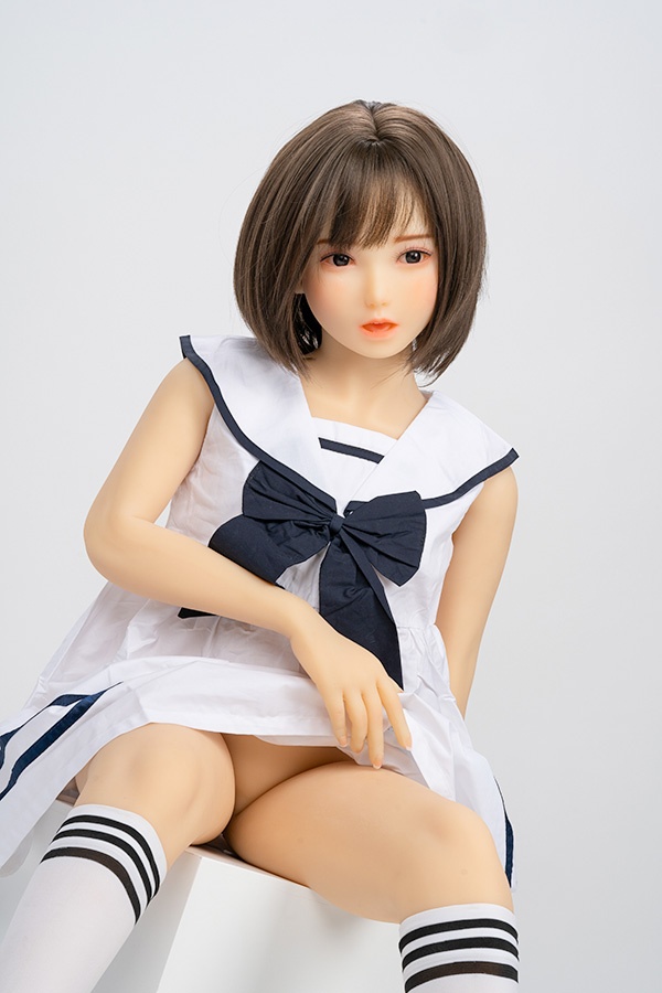 Student Uniform Flat Chested Japanese Sex Doll Remington 120cm