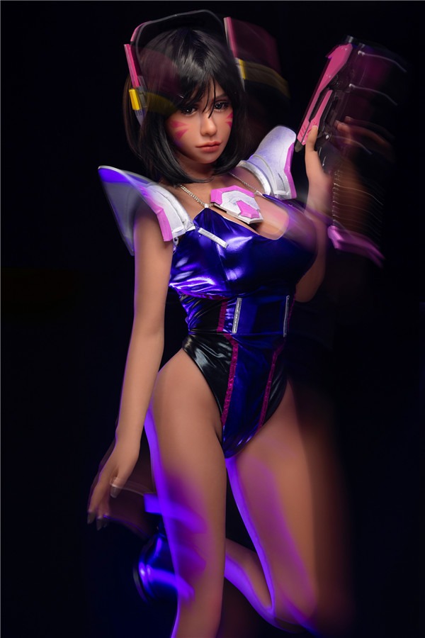 2021 New Sexy Busty Anime Overwatch DVA Sex Doll Isabella 148cm