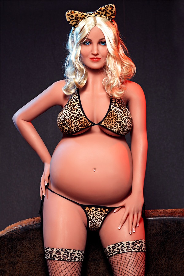 Lifelike Mature Pregnant Sex Doll Gabrielle 158cm (Replaceable with head)