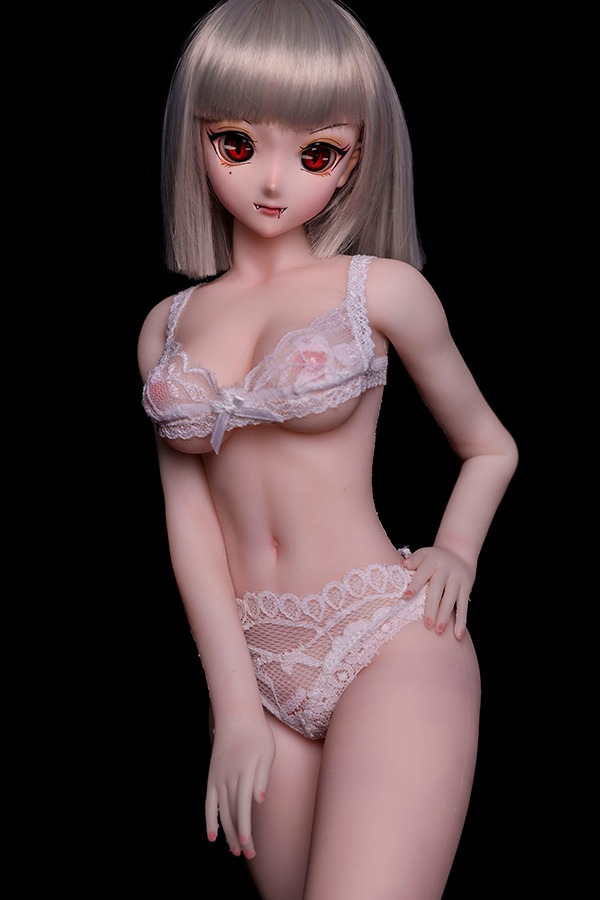 Pretty Busty Mini Silicone Sex Doll Sylvie 60cm