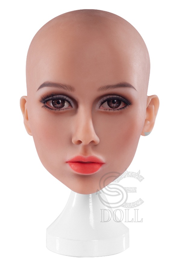 White Iron Sex Doll Head Stand