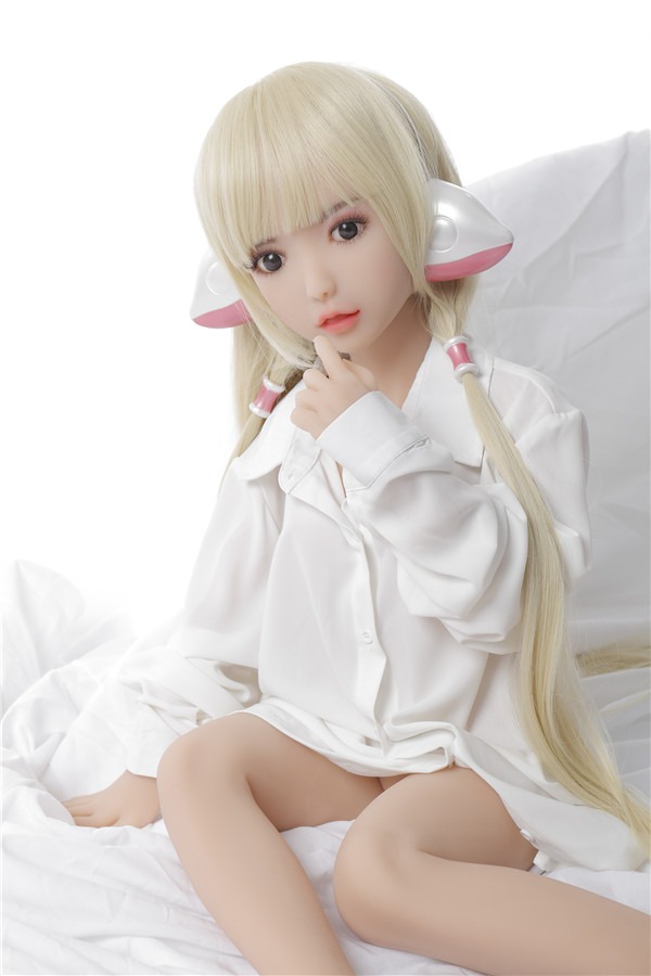 Pretty Cute Anime Blonde Small Sex Doll Marisol 120cm