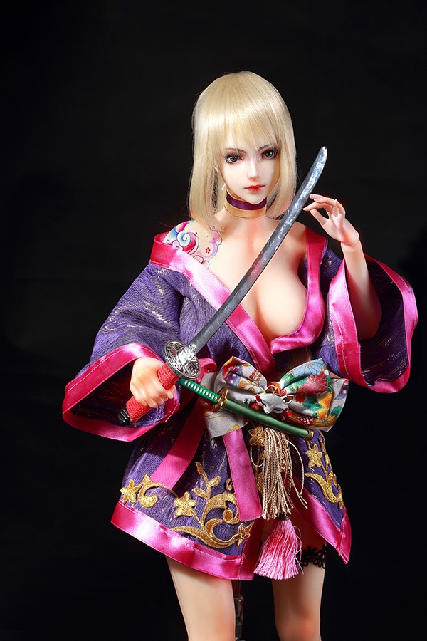 Japanese Blonde Mini Sex Doll Ariella 68cm