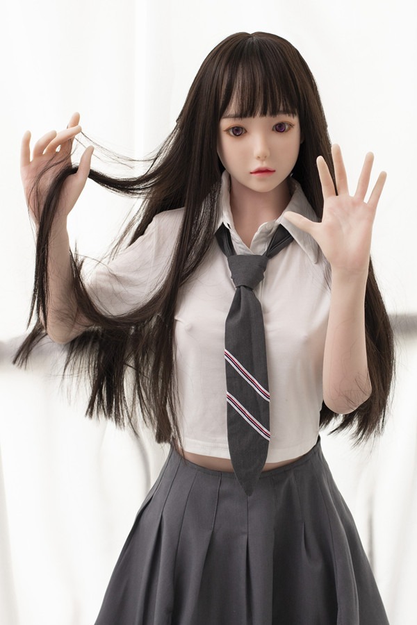 Pretty young Asian Japanese sex doll Aleah 158cm ( Silicone Head )
