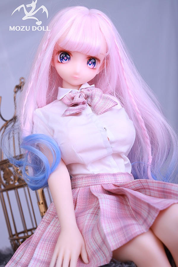 Pink Hair Fairy Elf Sex Doll Opal 63cm (Free Doll Same Clothes)