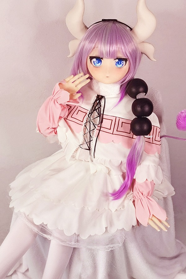 Purple Hair Cosplay Anime Sex Doll Eileen 135cm