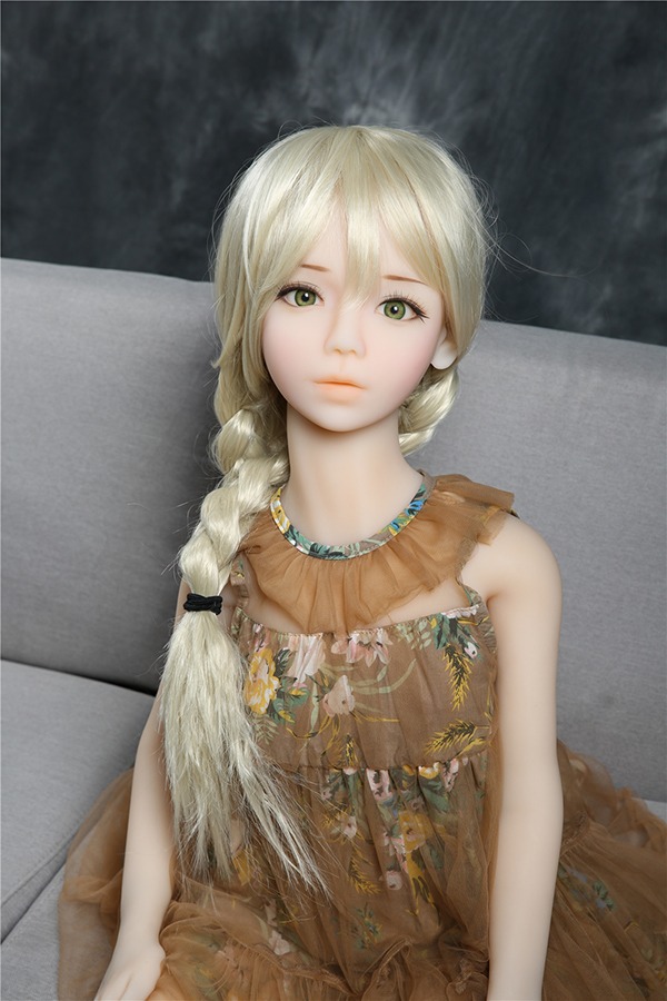 Real Life Lifelike Flat Chested Sex Doll Olivia 132cm