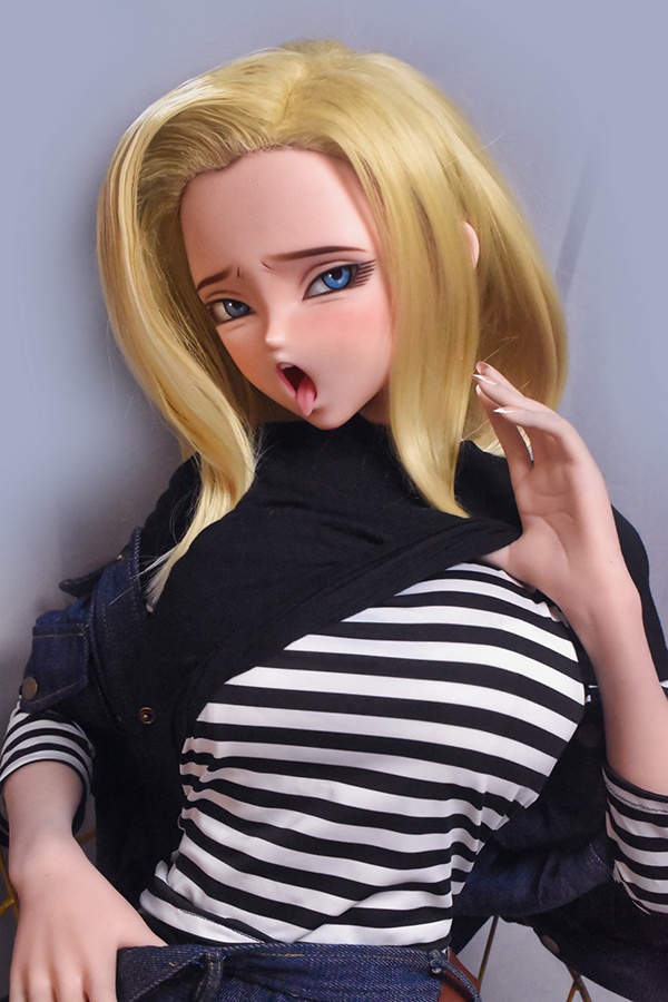 High-end Animation Silicone Android 18 Sex Doll Lazuli 148cm