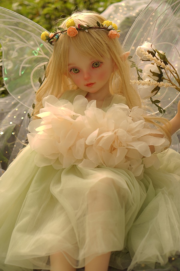 Mini Cute Blonde Elf Sex Doll Rylan 80cm