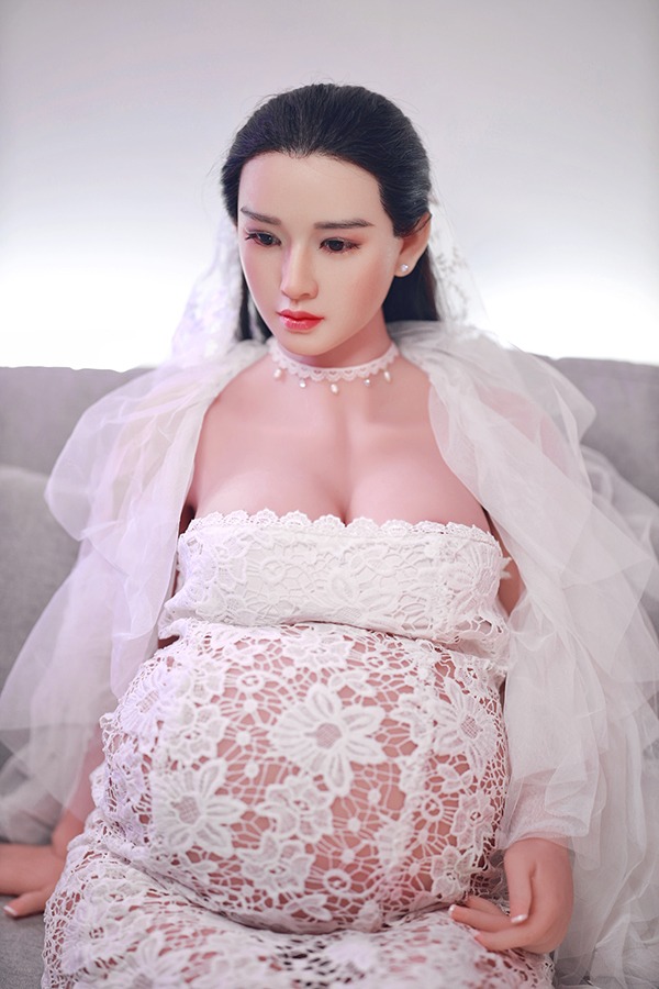 Asian Beautiful Pregnant Sex Doll Debbie 160cm (Replaceable with head)