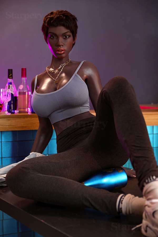 Realistic Tall African Black Sex Doll Keisha 174cm