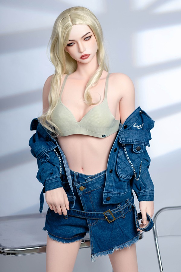 Realistic Blonde Sex Doll Ariah 158cm (Silicone Head)
