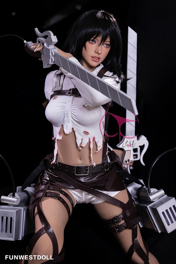 Sexy Fantasy Anime Sex Doll Mikasa Ackerman 159cm