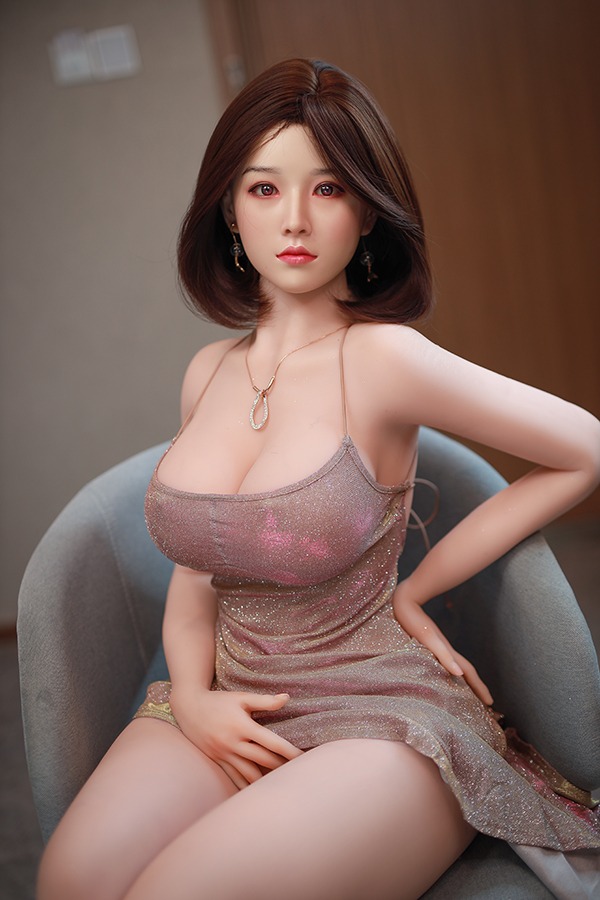 Busty Asian Japanese Short Hair Sex Doll Jaylee 157cm ( Silicone Head )