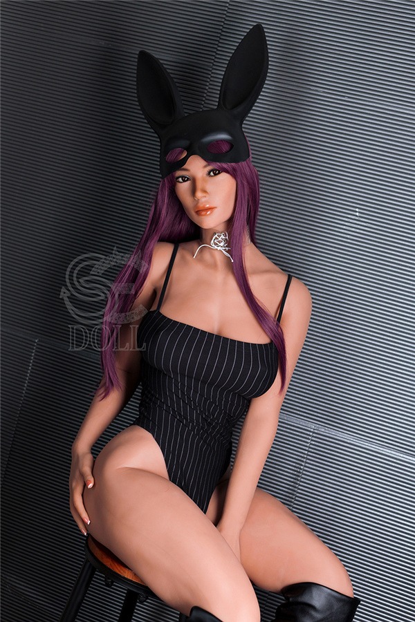 Sexy Purple Hair Muscle Sex Doll Paityn 167cm