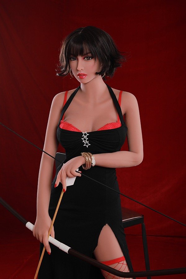 Black Hair TPE Sex Doll Erin 163cm