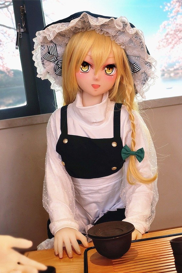 Cute Blonde Manga Sex Doll Alexis 145cm