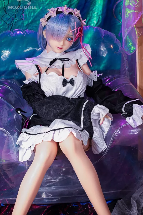 Maid Swimsuit Anime Sex Doll Rem145cm (Free Doll Same Clothes)