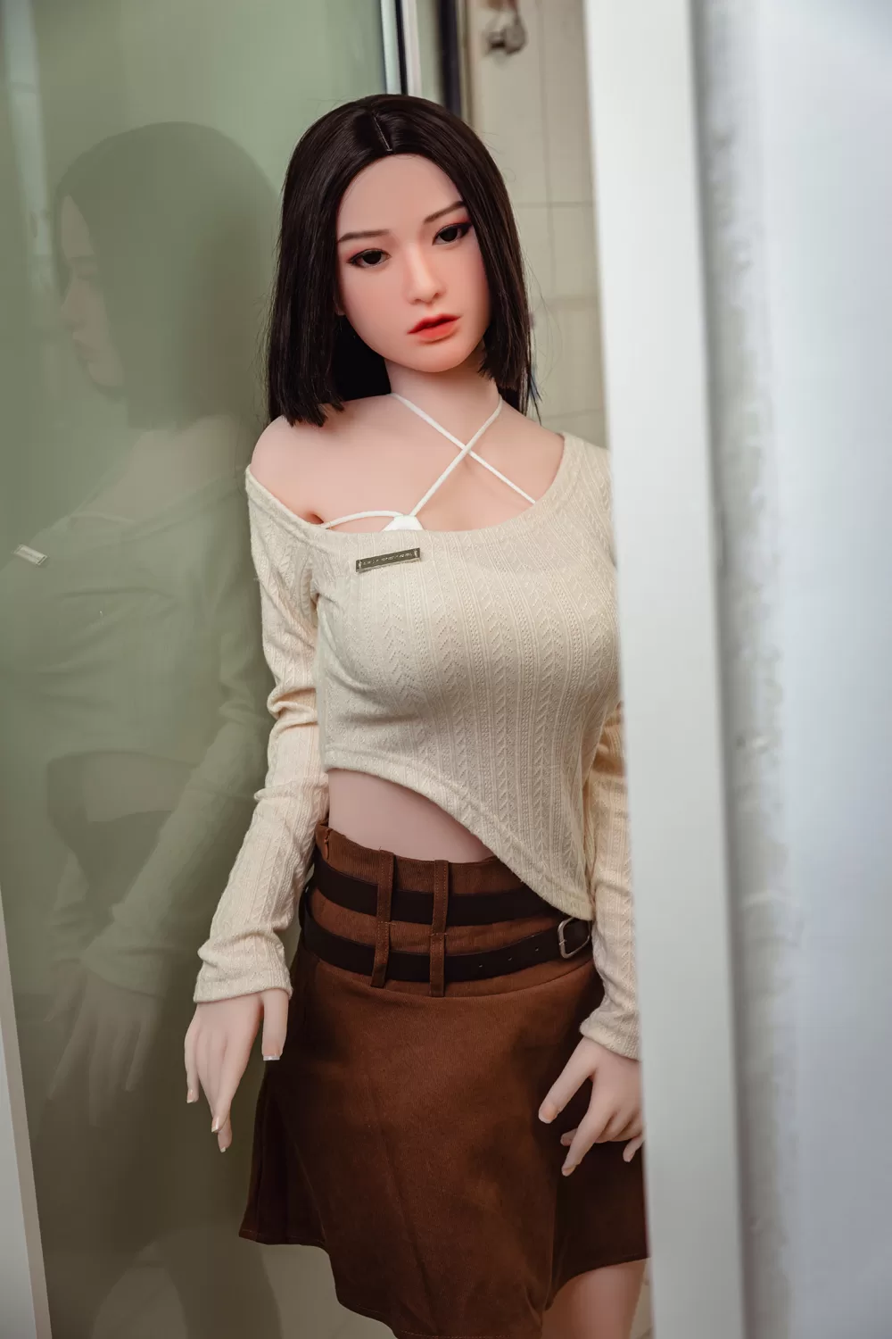 Lifelike Asian Japanese Sex Doll Emily 160cm